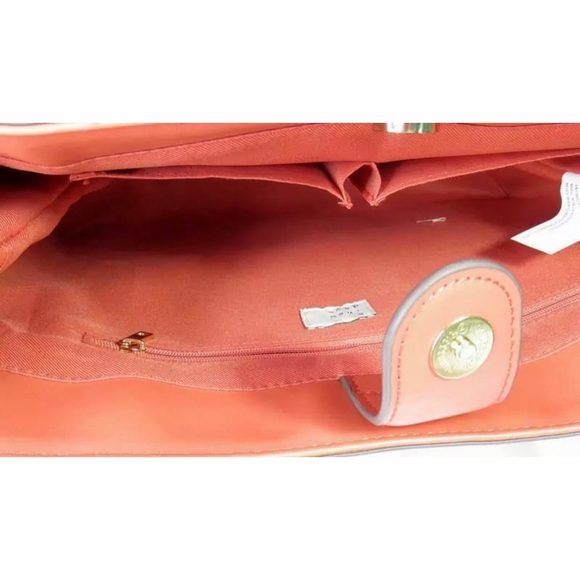 Maori Flower Red Tote Handbag - Picture 3 of 6